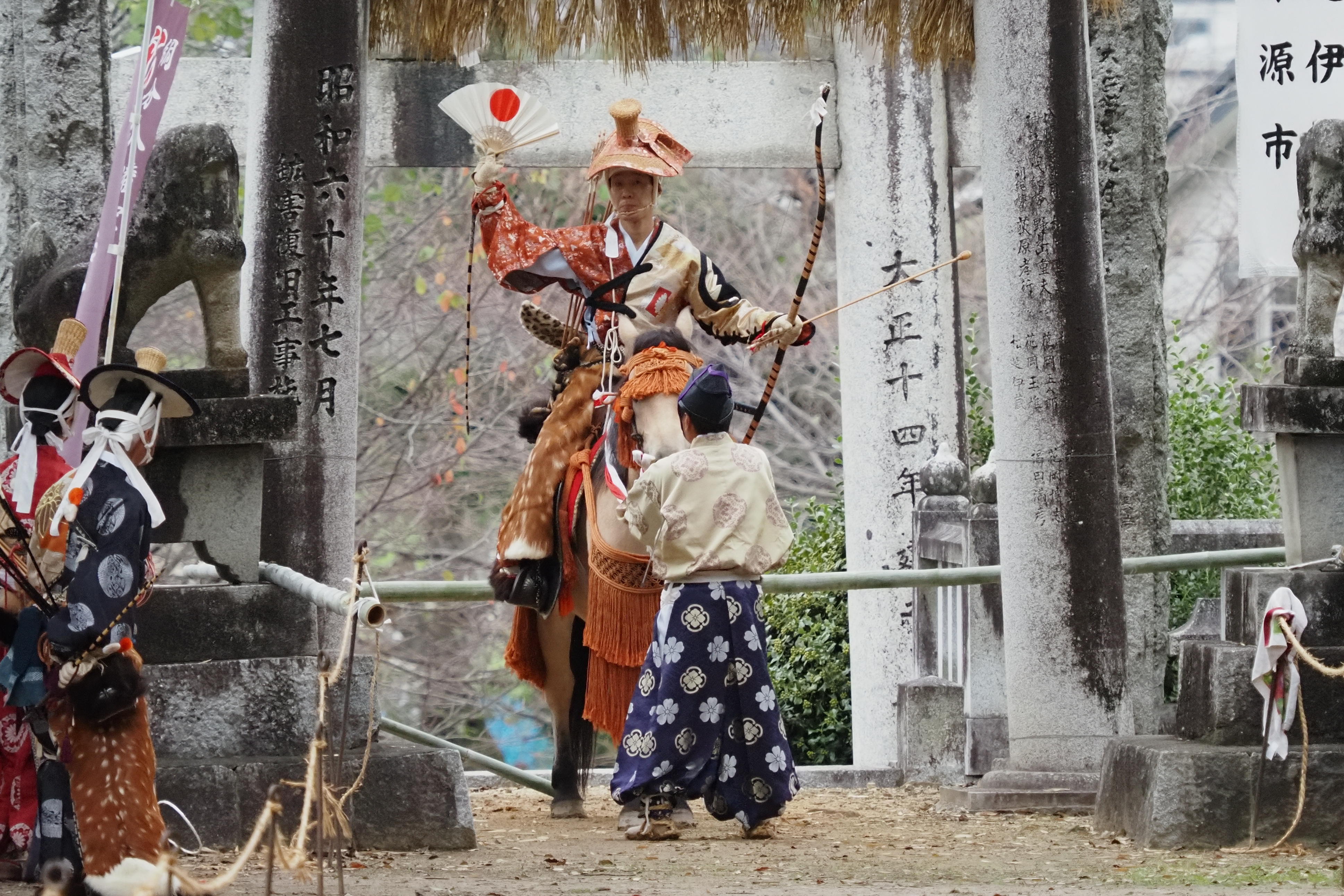 2019年10月　綱分八幡宮　流鏑馬